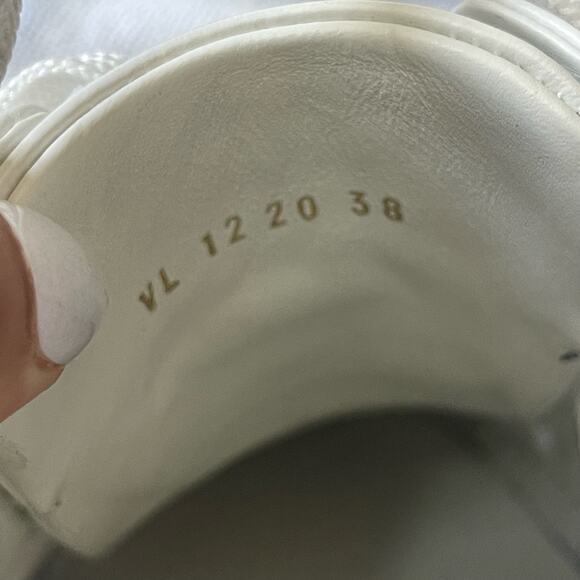 LOUIS VUITTON Monogram Womens Stellar Sneakers White Size 38 - Picture 13 of 15